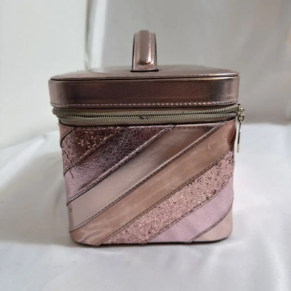 Victoria’s Secret Makeup Carry Case Pink Hard Case 9” Love Victoria Series